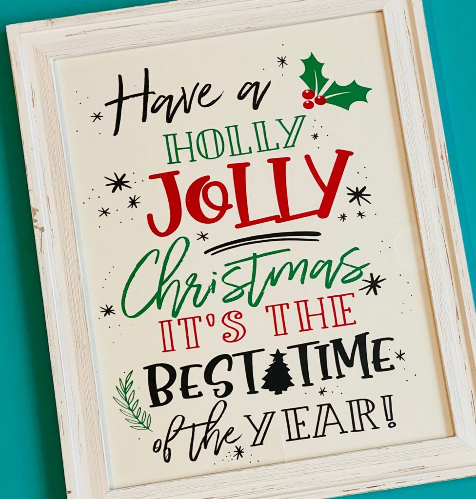 christmas themed cricut workshop