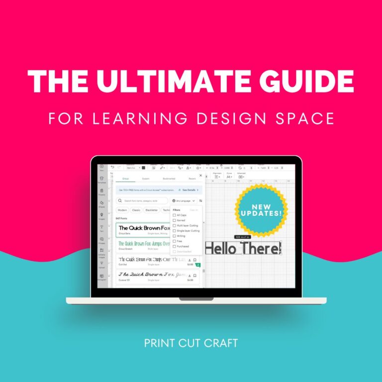 How to Use Cricut Design Space