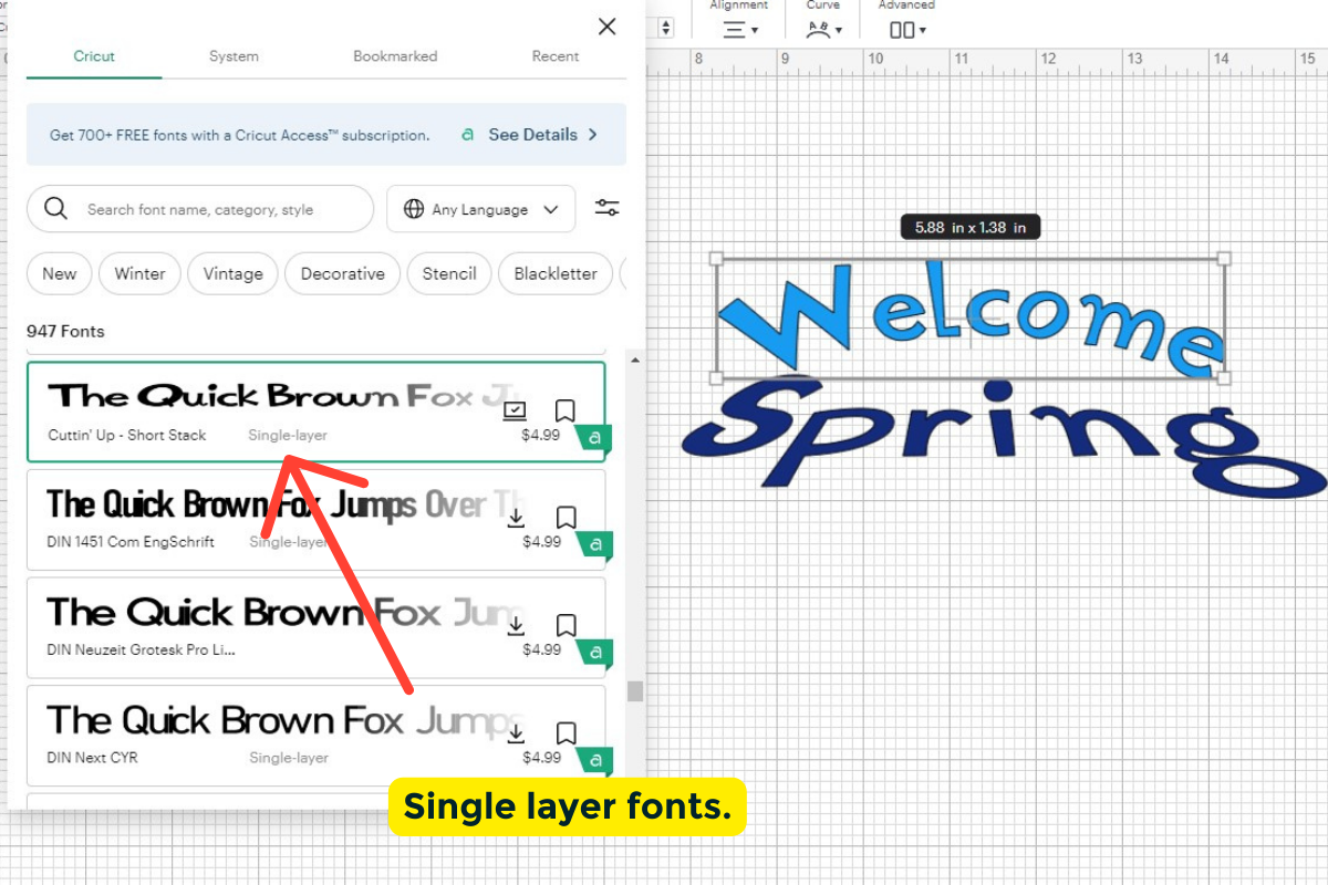 Warp text only works on single layer fonts.